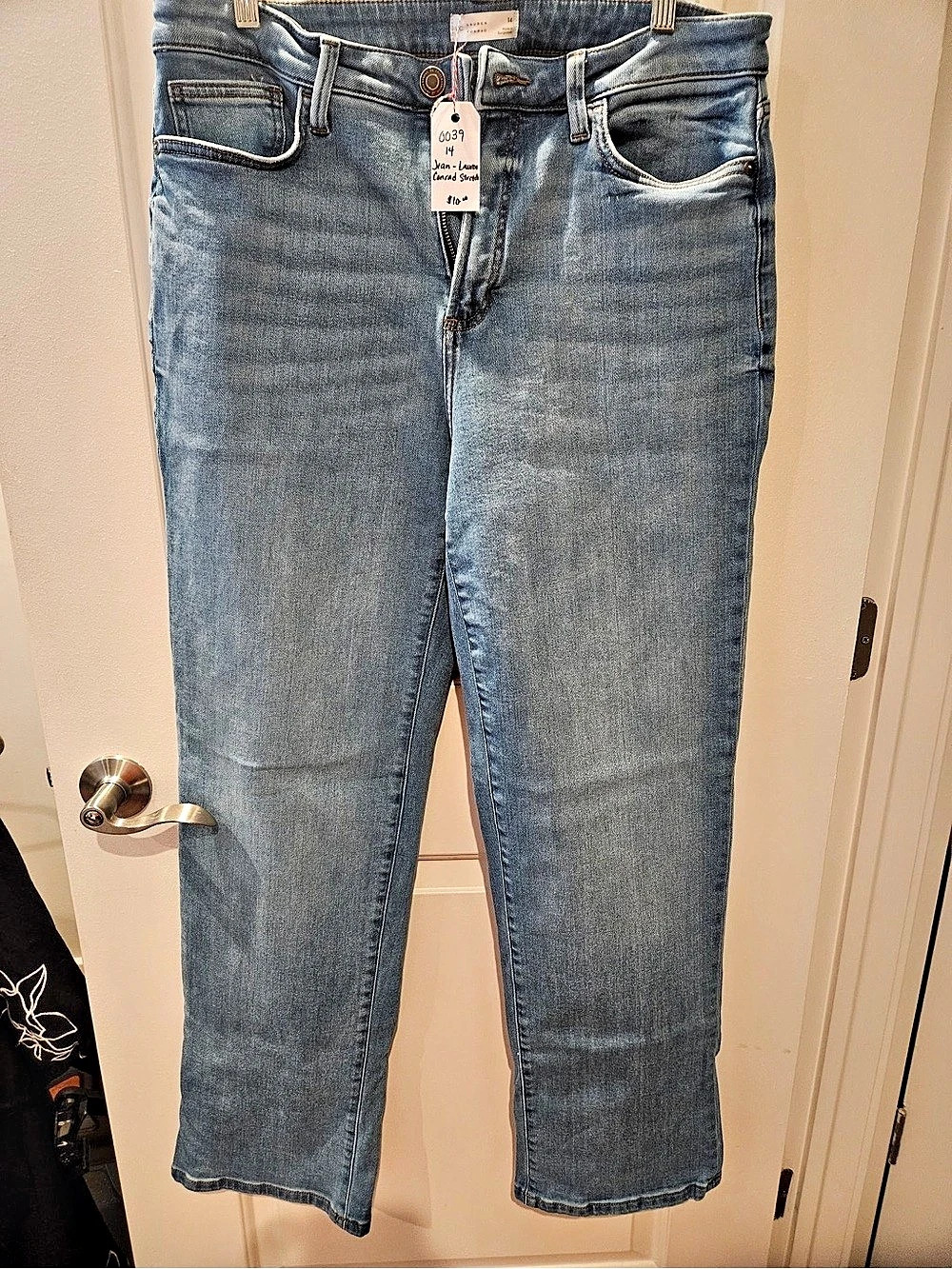 Lauren Conrad Jean - Lauren Conrad Straight Leg Jeans in Blue Waist 14